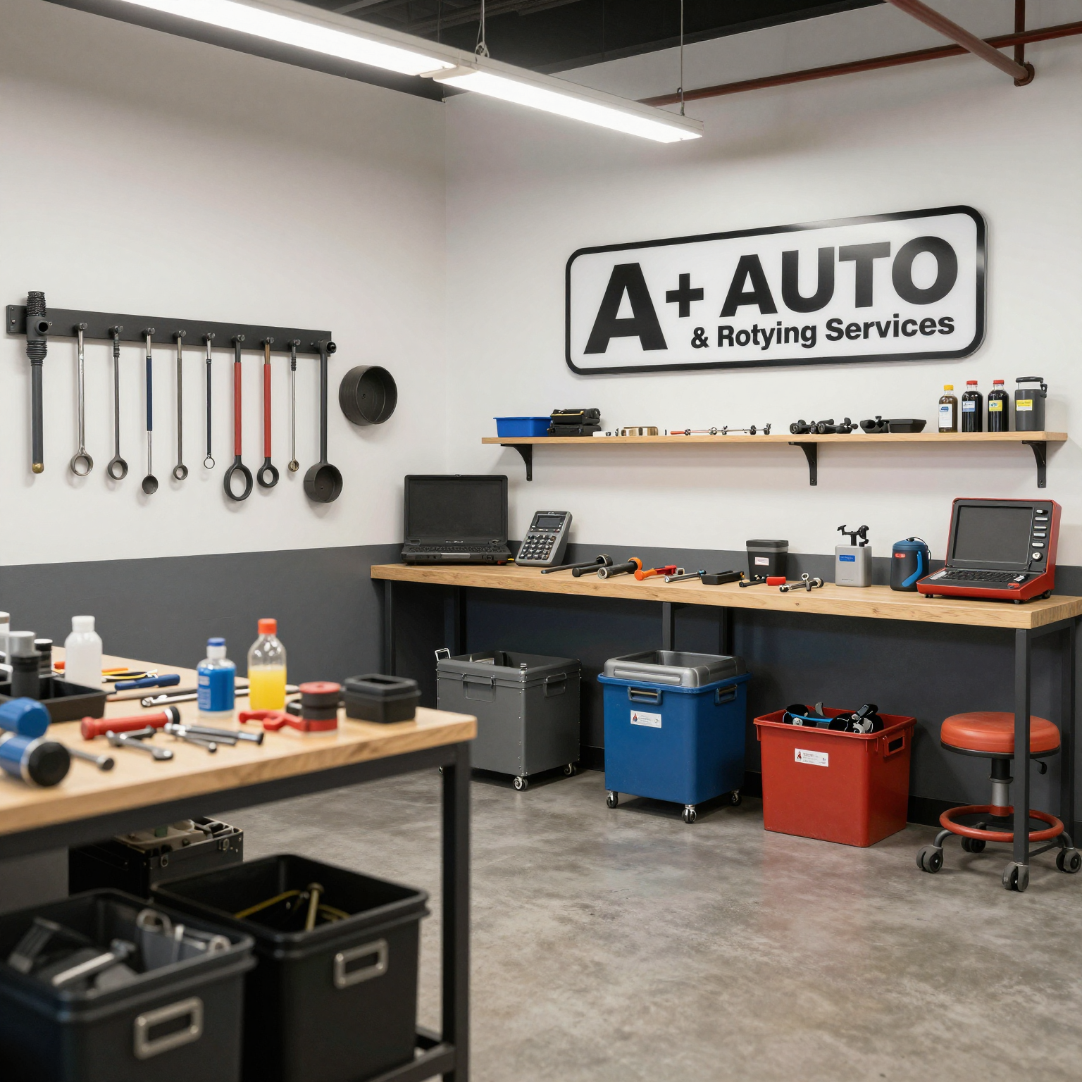 A welcoming auto repair shop