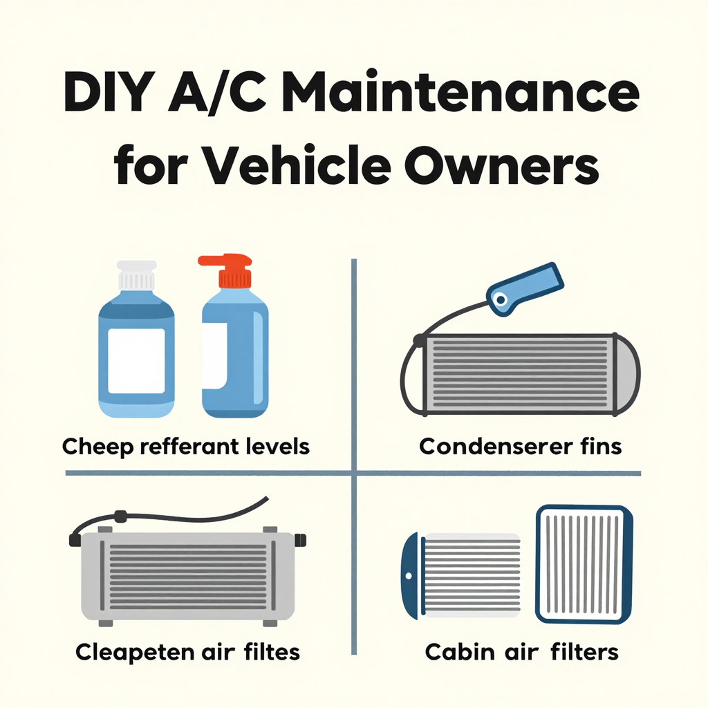 DIY A/C Maintenance Tips Infographic
