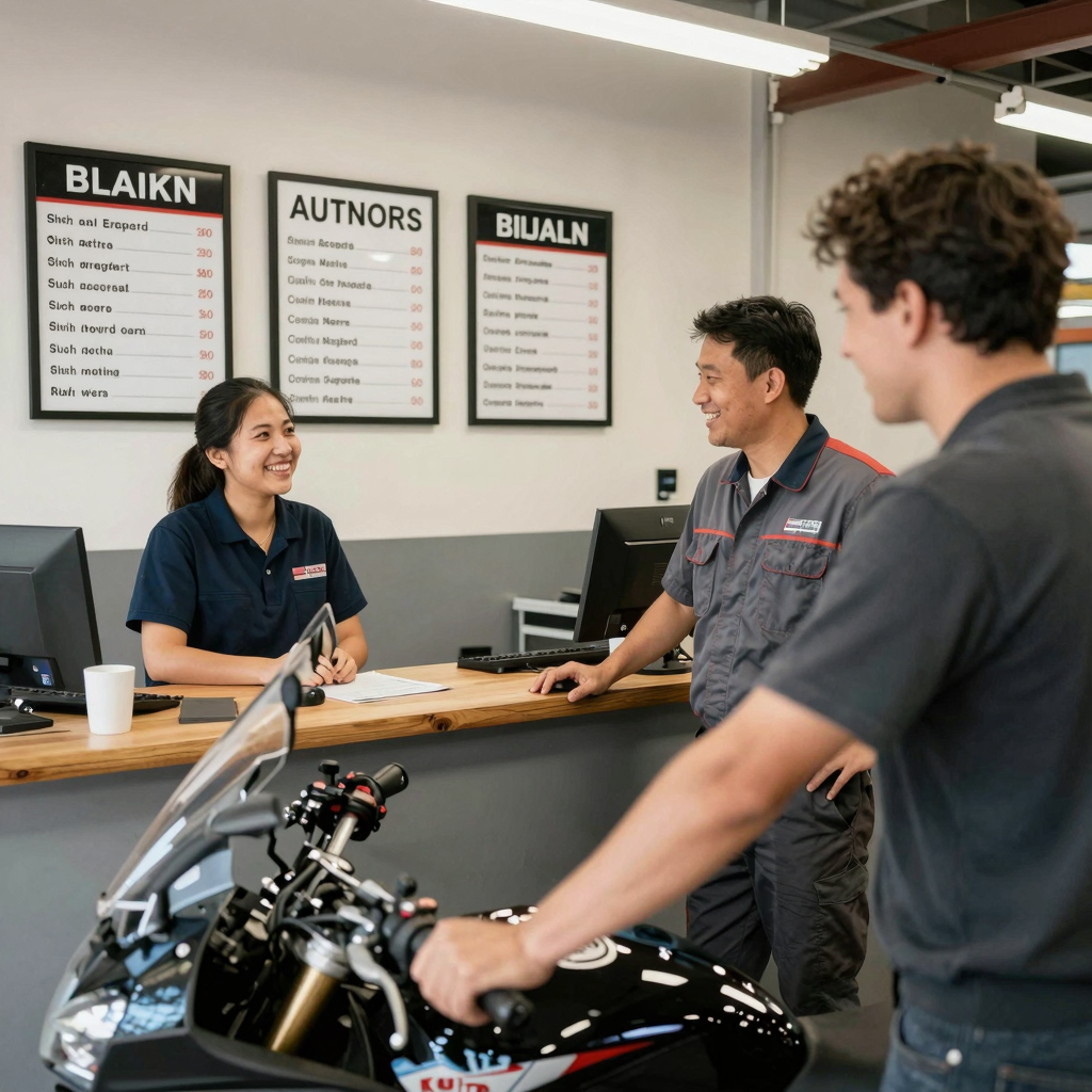 AM KO Auto Repair Customer Service Commitment