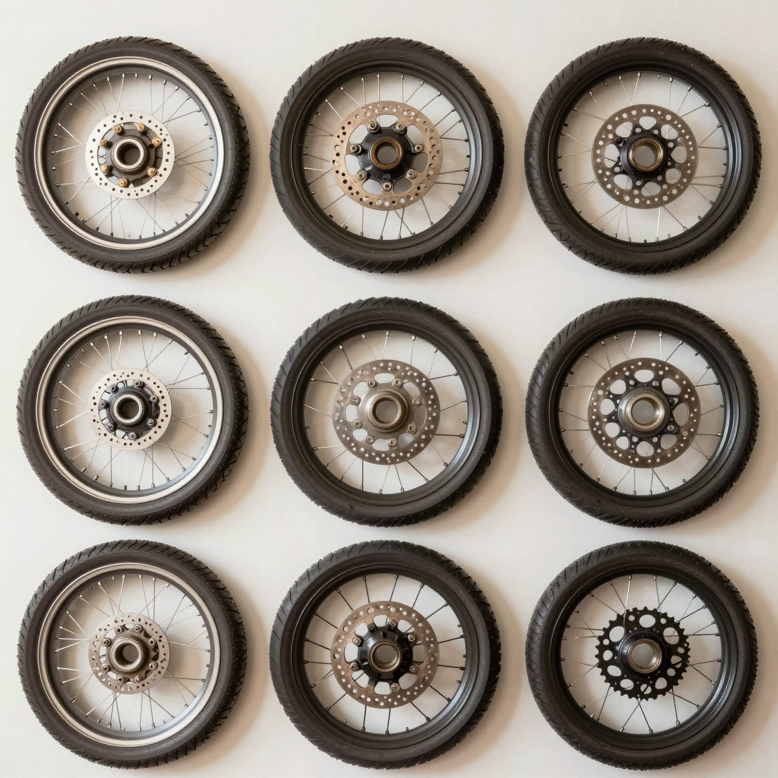 Selection of Motorcycle Parts