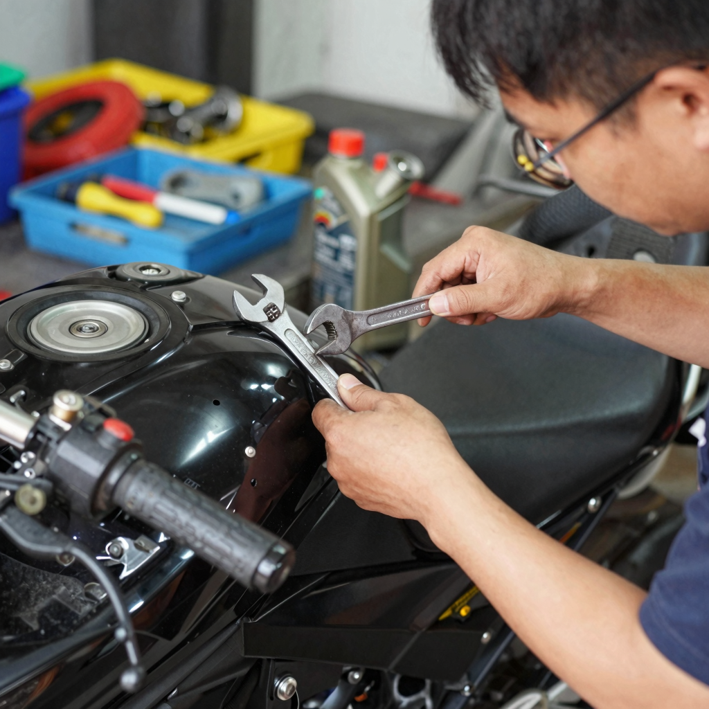 DIY Auto Repair Scene