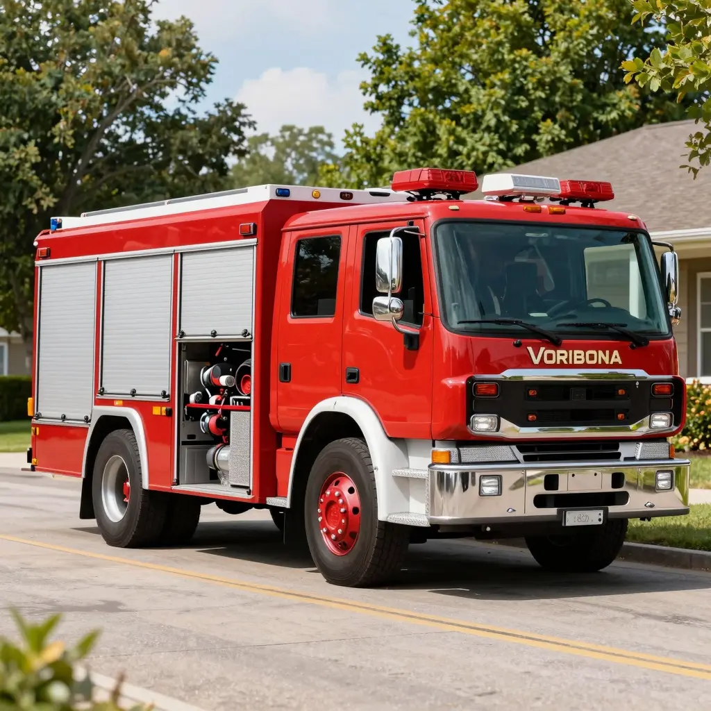 Modern Midwest Fire Truck