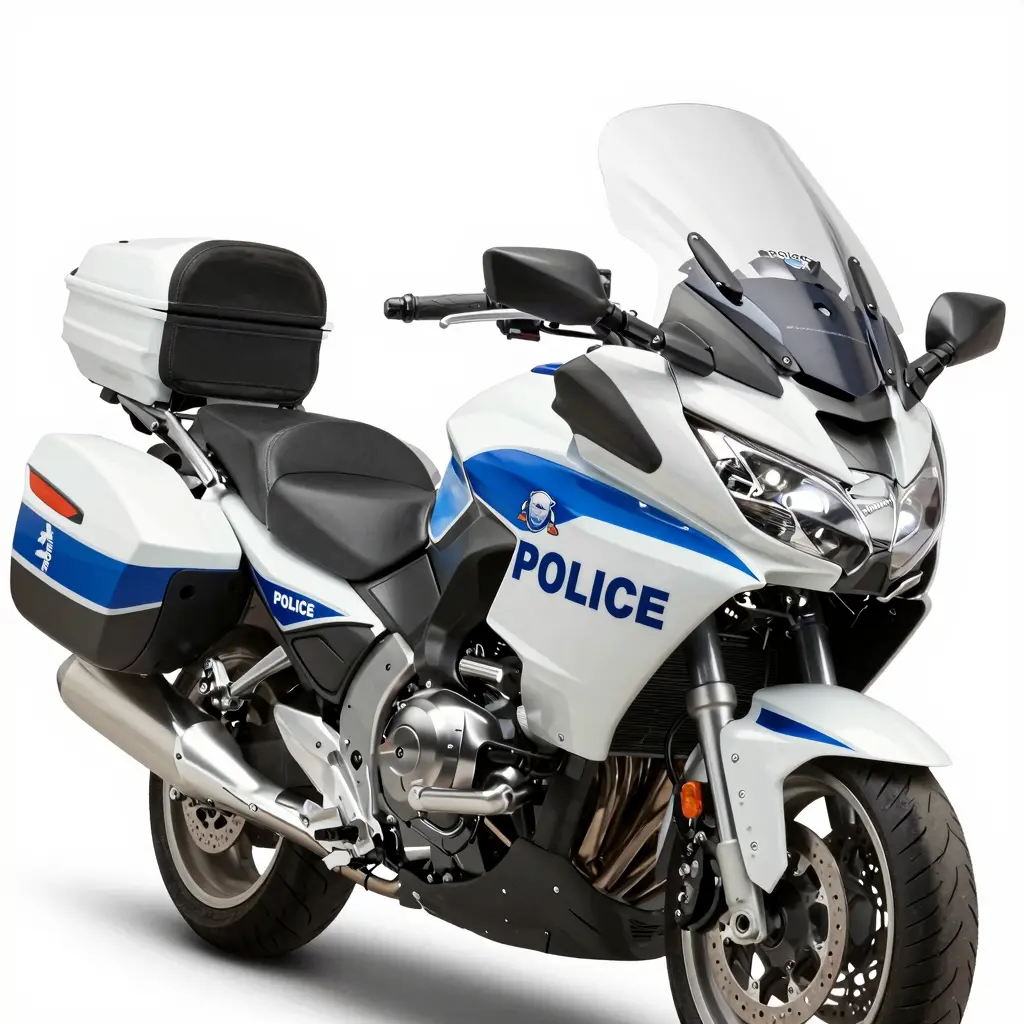 High-Quality Police Motorcycle
